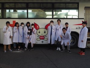 愛知県赤十字血液センターの見学