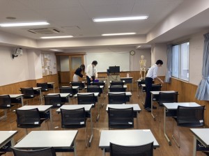 10月18日日曜日　入学試験が開催されました